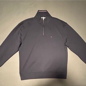 Tommy Hilfiger Black Zip Up Sweater